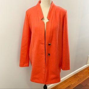 Old navy orange two button coat